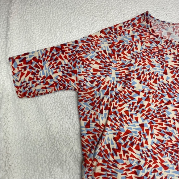 Women’s Large, LuLaRoe,  Red/White/Blue Tunic Top - Picture 4 of 10